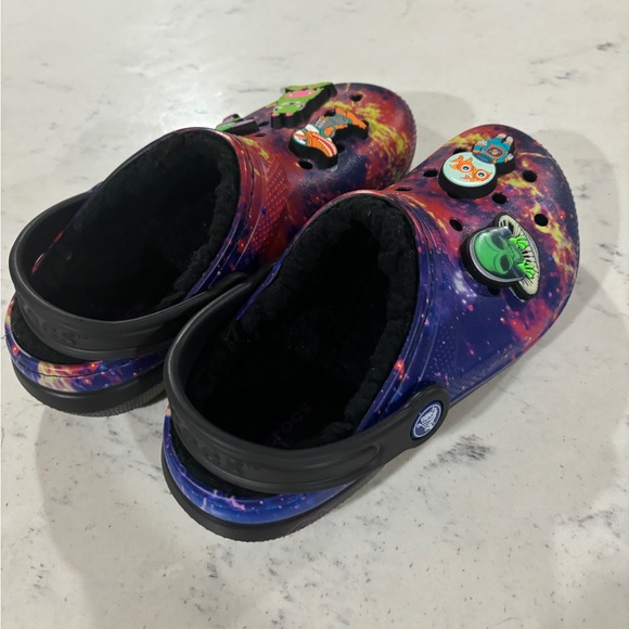 Crocs x Ron English WHIN Lined Clogs - AREA 54 Aliens Universe Little Kids Size - Picture 6 of 14